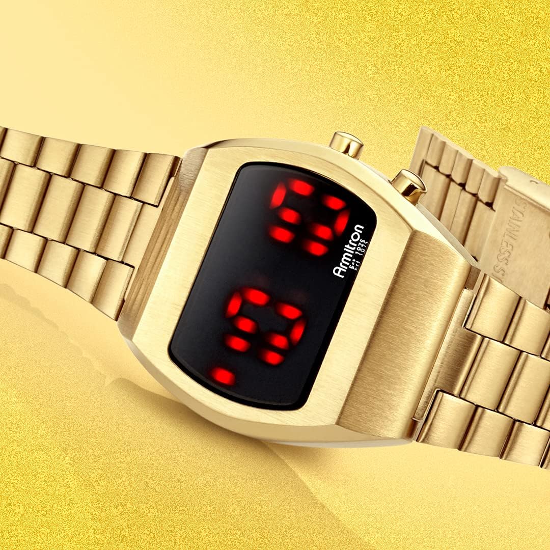Sport Retro Men's Digital Bracelet Watch, 40/8475 - Image 4