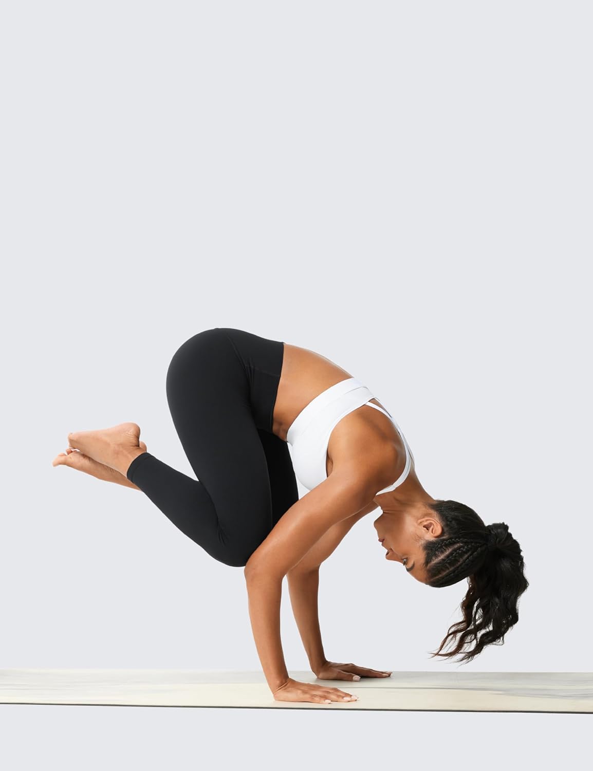 Womens Butterlift High Waisted Workout Leggings 25" - Pilates Gym Athletic Yoga Pants Buttery Soft - Image 3